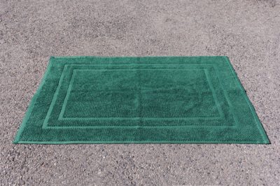 Infiniza Pamut Cozy Kádkilépő - Sötétzöld - 50x70cm