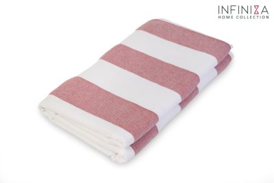 HAMAM strandlepedő 90x160cm - piros