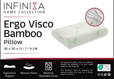 INFINIZA Ergo Visco Bamboo Memory Párna