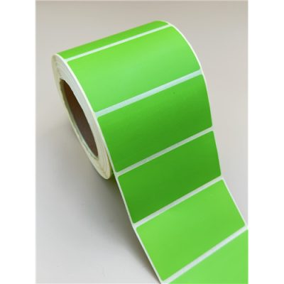 100x50mm direkt THERMO címke 1000 db/76gy - ZÖLD (P375)