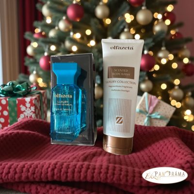 Ajándékcsomag, Luxus EDP parfümös tusfürdővel