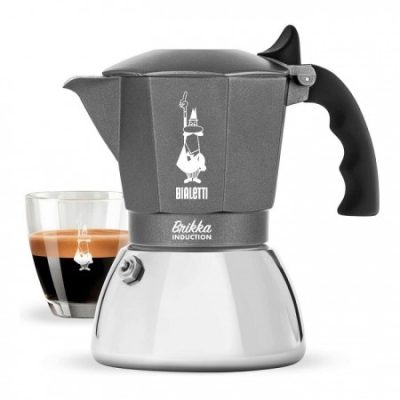 BIALETTI Brikka Induction kotyogós kávéfőző 4 csészés 