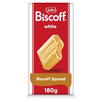 Lotus fehér csoki Biscoff krémmel 180g