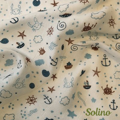 Textilpelenka Tengerész 100 % pamut