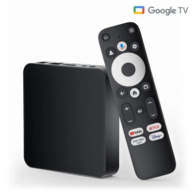 Dcolor GD2 4K Android™12 TV Streaming Box - Google tanusítvány, 4K@60fps, 2GB RAM, 32GB belső tárhely, dupla sávos WiFi 2.4 /5 GHz