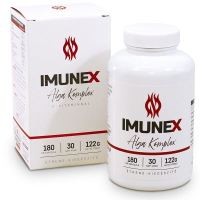 IMUNEX™ - 5 Alga Komplex - Hatékony Méregtelenítés & Teljes Körű Egészség Támogatás - 180 Vegán Kapszula - Mannavita