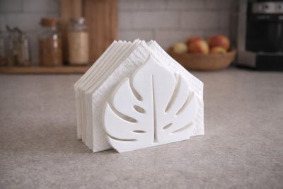 3D Szalvéta Tartó (Monstera Levél)