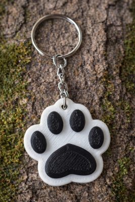 3D Mancs - Kulcstartó