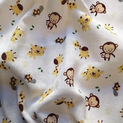 Textilpelenka - Dzsungel 100 % pamut
