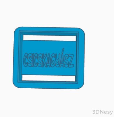 Csicskagyász süti kiszúró