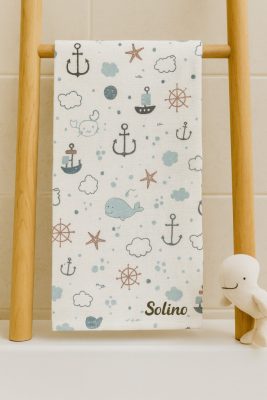 Babakifogó Tengerész 100 % Pamut