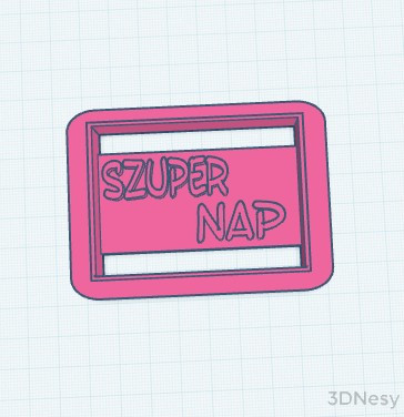 Szuper nap süti kiszúró