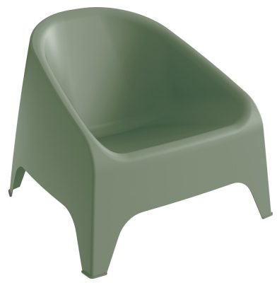 Toomax Matera műanyag kerti fotel - zsályazöld