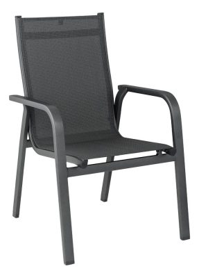 KETTLER EASY alumínium rakásolható kerti szék – antracit