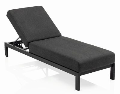 KETTLER PURE alumínium napozóágy – antracit / Sunbrella antracit