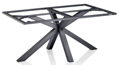 KETTLER X-LEG alumínium asztalváz 160×95 cm – antracit