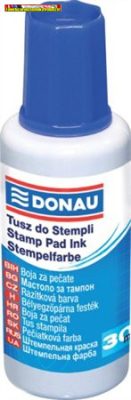 DONAU Bélyegzőfesték, 30 ml, kék