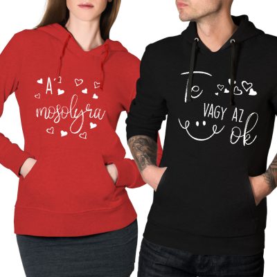 Te vagy az ok a mosolyra - páros pulcsi