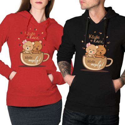 Közös kávé, közös mosoly - páros pulcsi