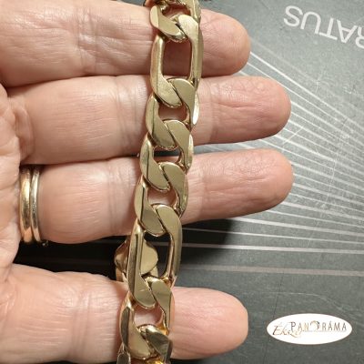 18 K Gold Filled unisex karkötő - Napóleon 22/12