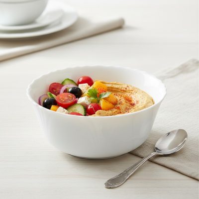 Cadix salátás tálka 0,3 liter, 6 db-os csomag, 12 cm-es opál üveg, 