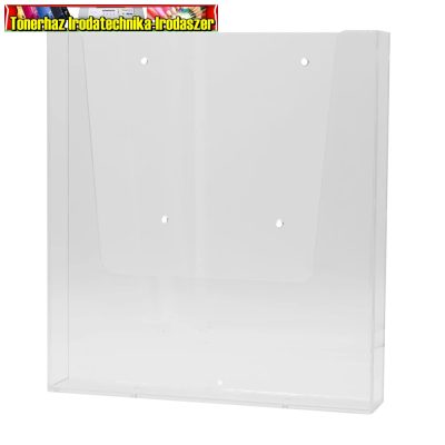 Prospektustartó A4, 1 részes fali (laptartó,katalógustartó) A/4