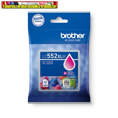 Brother LC552XL M magenta eredeti tintapatron