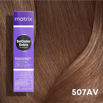Matrix SoColor Pre-Bonded hajfesték 507AV / 7.12