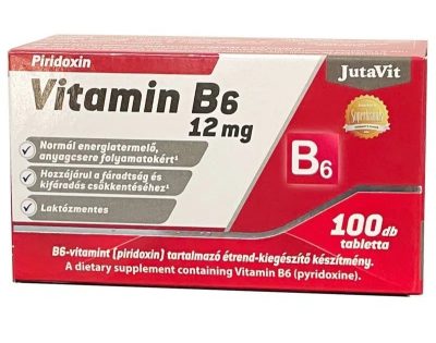 Jutavit B6-vitamin tabletta 100db