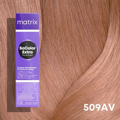Matrix SoColor Pre-Bonded hajfesték 509AV / 9.12