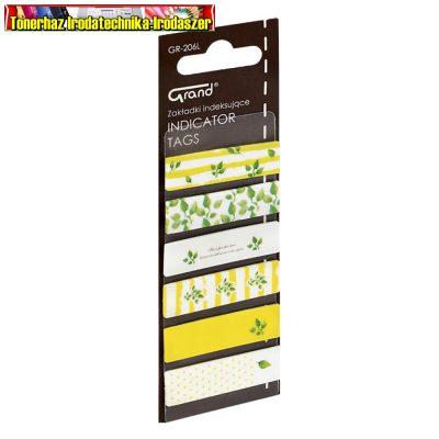 Oldaljelölő GRAND GR-206L leaf 6x20 lap
