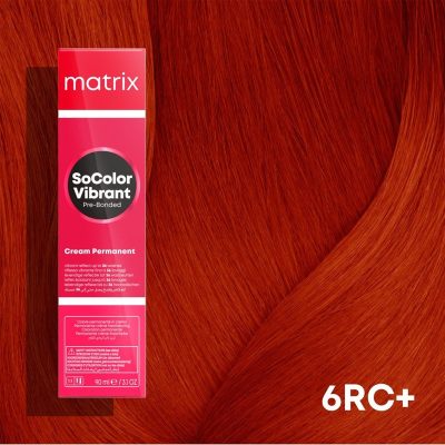 Matrix SoColor Pre-Bonded hajfesték 6RC+ / 6.64