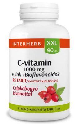 Interherb XXL C-vitamin 1.000mg Retard tabletta 90 db