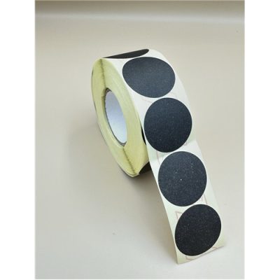 35mm termál transzfer FEKETE körcímke 1000 db/40