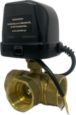 Elektroszelep DN32 háromirányú