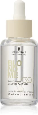 Schwarzkopf Blondme Bondfinity Deep Repair tápláló olaj szőke hajra, 50 ml