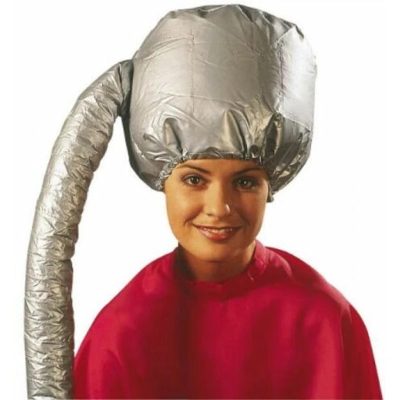 Sinelco felfújható hajszárító búra, ezüst