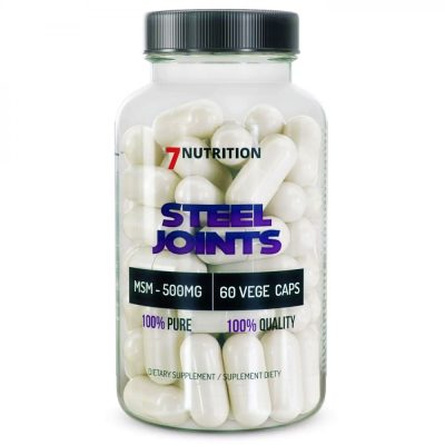 STEEL JOINTS - Komplex Ízületerősítő & Ízületvédő - 60 Vegán Kapszula - 7Nutrition