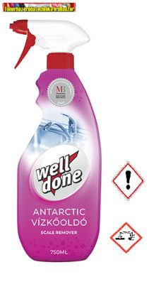 WELL DONE Vízkőoldó Antartic szórófejes 750 ml