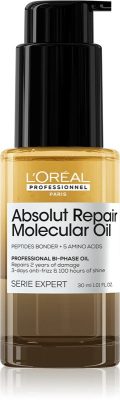 Loreal Serie Expert Absolut Repair Molecular kétfázisú olaj sérült hajra, 30 ml