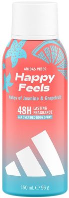 Adidas Vibes Happy Feels női Deo Spray 150ml (12/karton)
