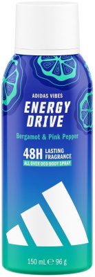 Adidas Vibes Energy Drive férfi Deo Spray 150ml (12/karton)