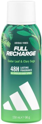Adidas Vibes Full Recharge férfi Deo Spray 150ml (12/karton)