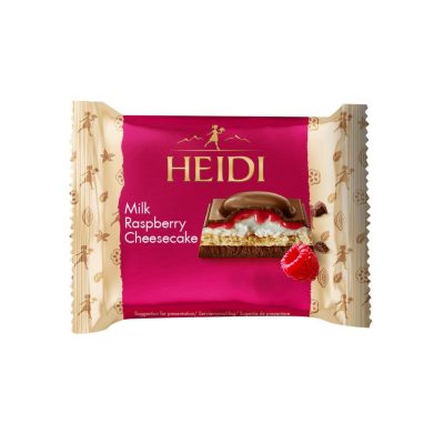 Heidi tejcsokoládé sajtos és málnás töltelékkel 55g