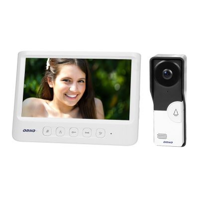 OR-VID-MC-1059/W 4 vezetékes videokaputelefon szett, 7″