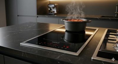 CATA - Beépíthető domino indukciós főzőlap IB-2 PLUS BK