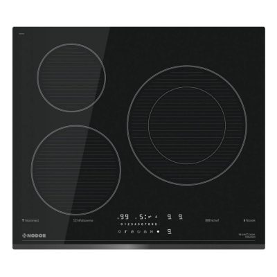NODOR - Beépíthető kerámialap indukciós IH-N6286 BK (Fekete)