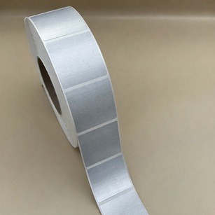 50x50mm PET Matt SILVER műanyag címke 1000 db/40gy