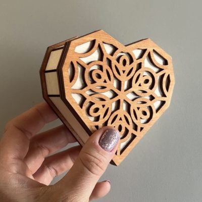 Szíves ajándékdoboz