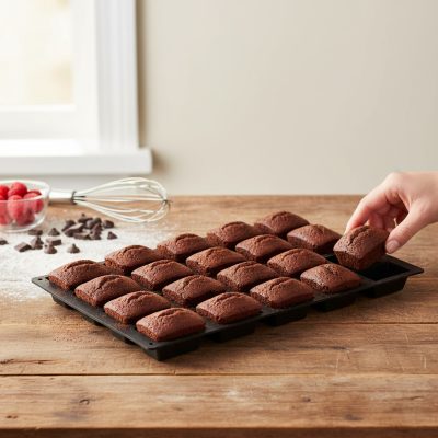MOUL'FLEX PRO GN1/1-es 3x9 cm-es Mini Cake, 20 adag - de buyer